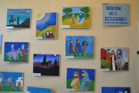 „Menjünk mi is Betlehembe” - kiállítás nyílt a Vasvári Pál Általános Iskolában